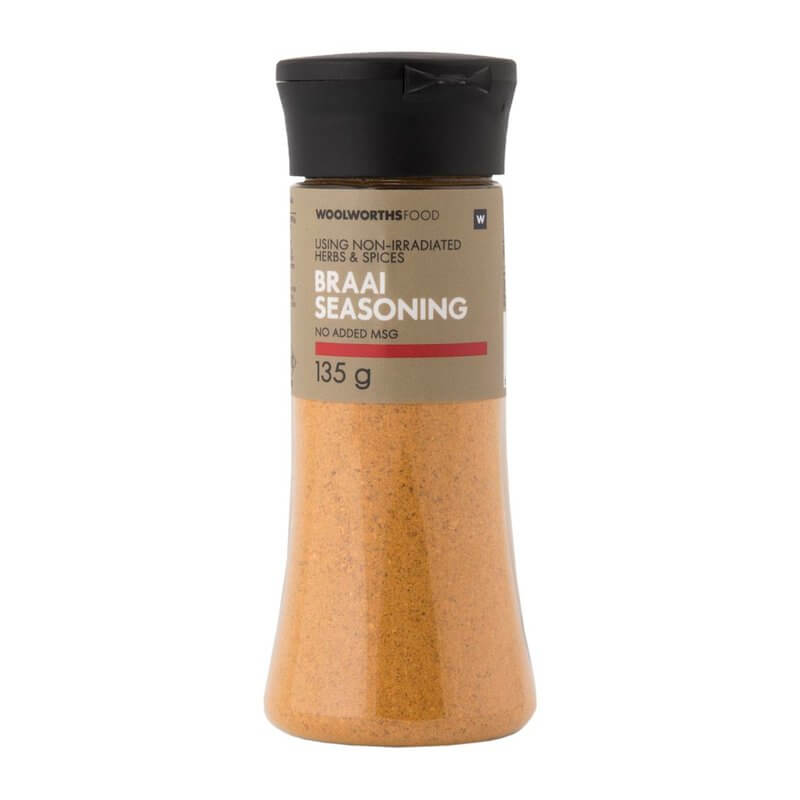 Woolworths Braai Seasoning Shaker 135g