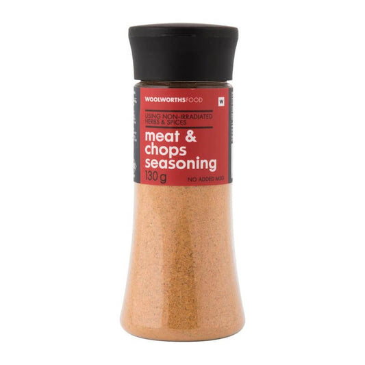 Woolworths Meat and Chops Seasoning Shaker 130g