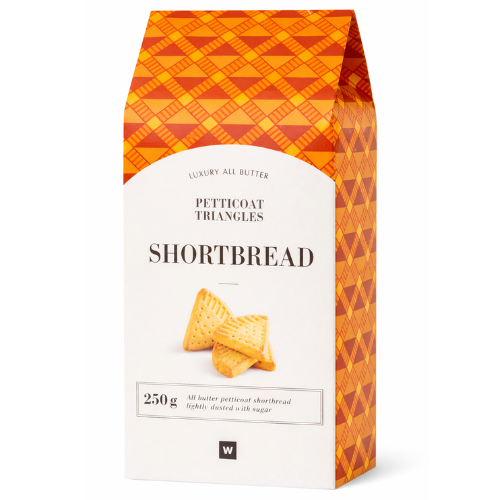 Woolworths All Butter Petticoat Triangle Shortbread 250g