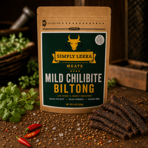 Simply Lekka Meats Mild Chilibite Biltong 226g