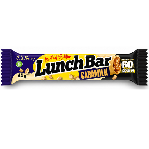 Cadbury Caramilk Chocolate Lunch Bar 44g