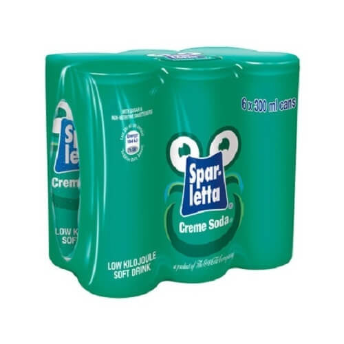 Sparletta Cream Soda 6pk Soft Drink 1800ml