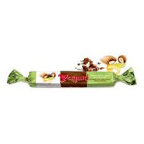 Vergani Dark Chocolate Coated Citrus Fruit Soft Nougat Twist 100g