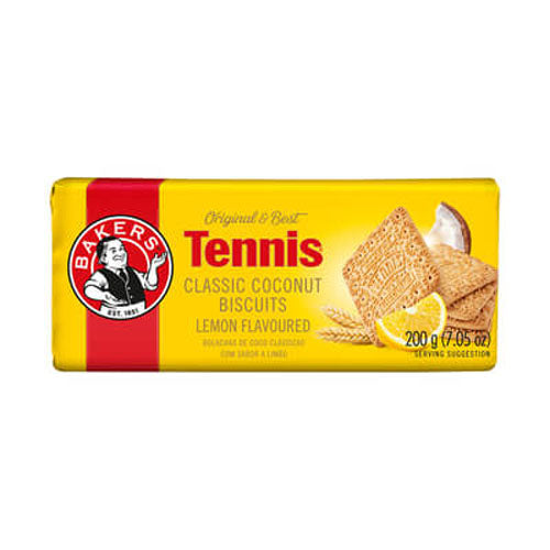 Bakers Tennis Lemon Biscuits 200g