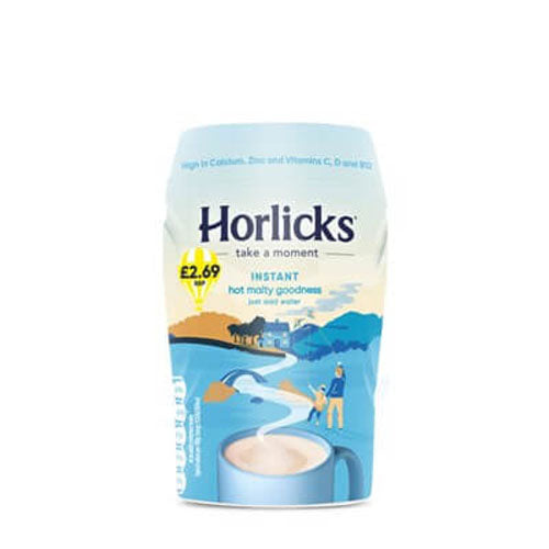 Horlicks Malted Milk Drink Light Small Jar 270g