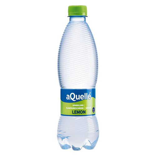 Aquelle Sparkling Water Lemon Flavoured 500ml
