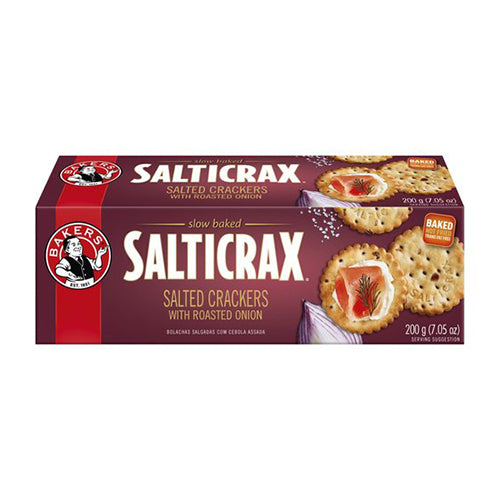 Bakers Salticrax Roasted Onion 200g