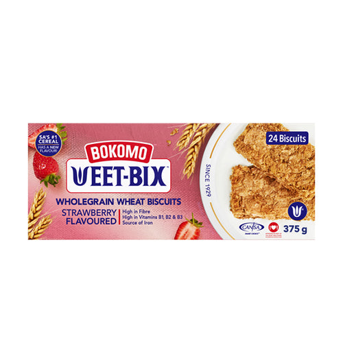 Bokomo Weet Bix Strawberry Flavoured 375g
