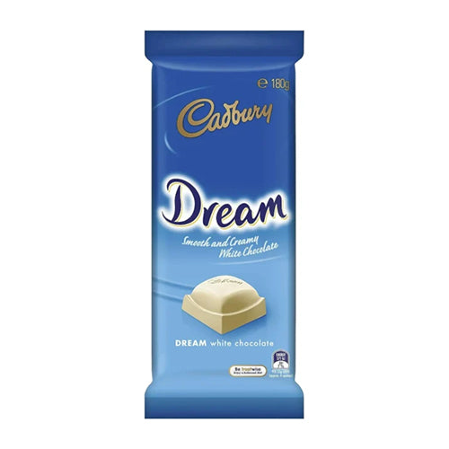 Cadbury Dream Bar  HEAT SENSITIVE ITEM. PLEASE ADD ITEM 122942 TO THE ORDER TO TRY TO PROTECT CHOCOLATES FROM HEAT DAMAGE. 180g