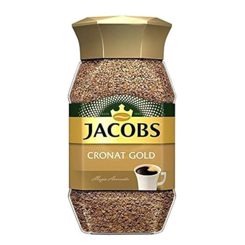 BEST BY AUGUST: Jacobs Kronung Gold Instant Coffee 200g