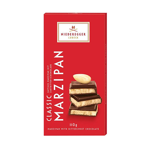 Niederegger Classic Marzipan and Dark Chocolate Bar 110g