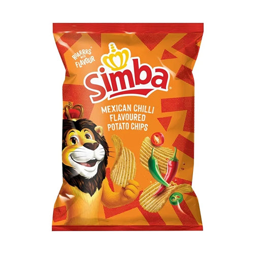 Simba Potato Chips Mexican Chilli 120g