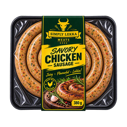 Simply Lekka  Savory Chicken Sausage 380g