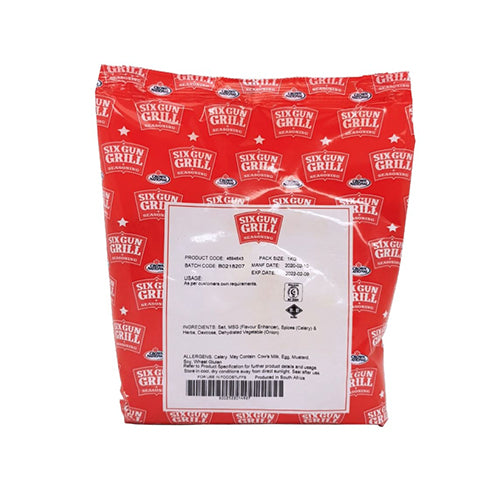 Six Gun Grill Barbeque Seasoning 1kg