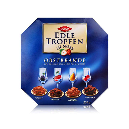 Trumpf Edle Tropfen Obstbraende Blue Package 250g