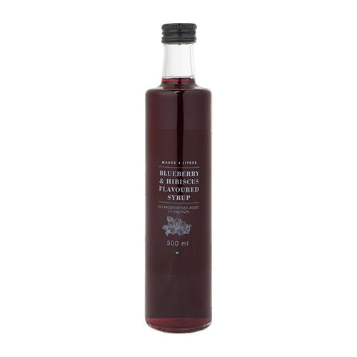 Woolworths Blueberry Hibiscus Flavoured Syrup 500ml