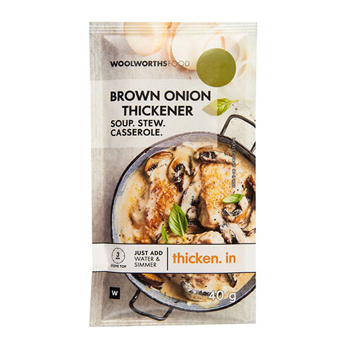 Woolworths Brown Onion Flavoured Thickener 40g