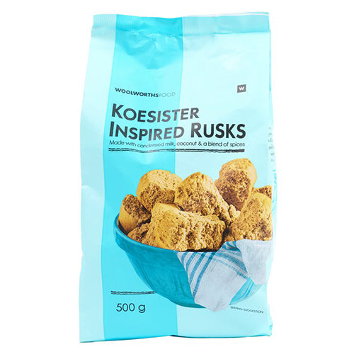 Woolworths Koesister Inspired Rusks 500g