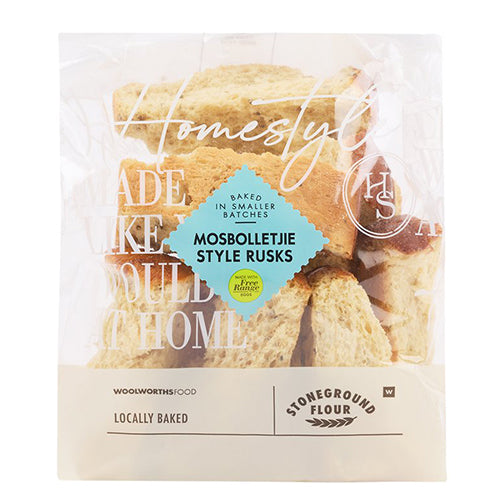 Woolworths Mosbolletjie Style Rusks 350g