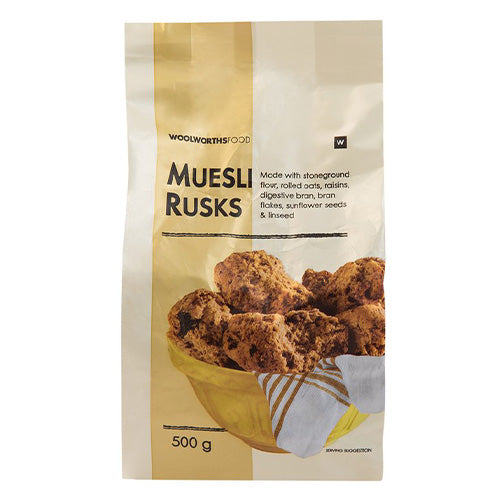 Woolworths Muesli Rusks 500g