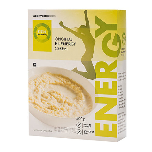 Woolworths Original Hi Energy Cereal 500g