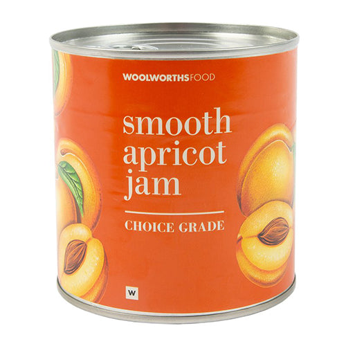 Woolworths Smooth Apricot Jam 900g