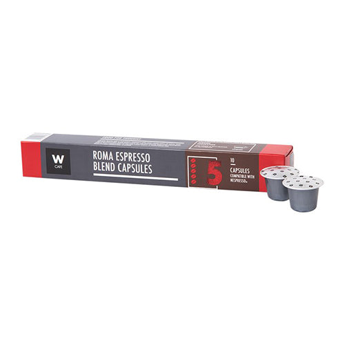 Woolworths WCafe Roma Espresso Blend Coffee 57g