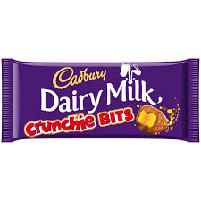 Cadbury Dairy Milk Crunchie Bits Slab 180g