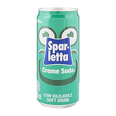 Sparletta Cream Soda Soft Drink (LIMIT 6 PER CUSTOMER) 300ml