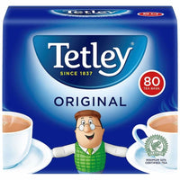 Tetley Original (Pack of 80 Round Teabags) 250g