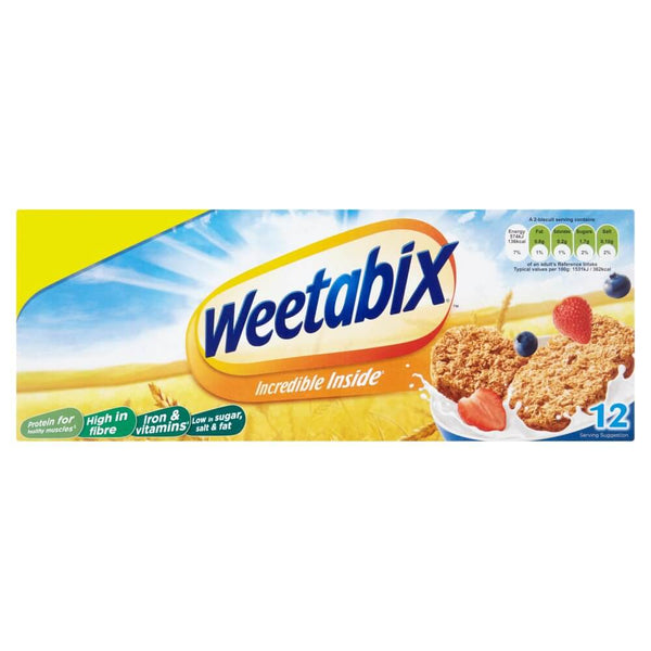 Weetabix Cereal Original (Pack of 12 Biscuits) 215g – African Hut