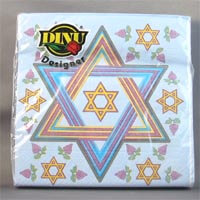 DINU Napkins Magen David Blue (Pack of 20) 111g