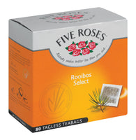 Five Roses Rooibos Tea Bags (Pack of 80 Bags) 160g