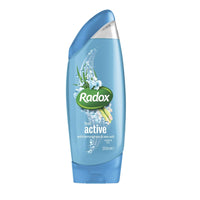 Radox Shower Gel Active 2 in 1 Shower Gel and Shampoo 250ml