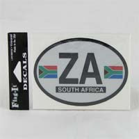 African Hut Decal South Africa Oval Shape Reflective and Waterproof 10g