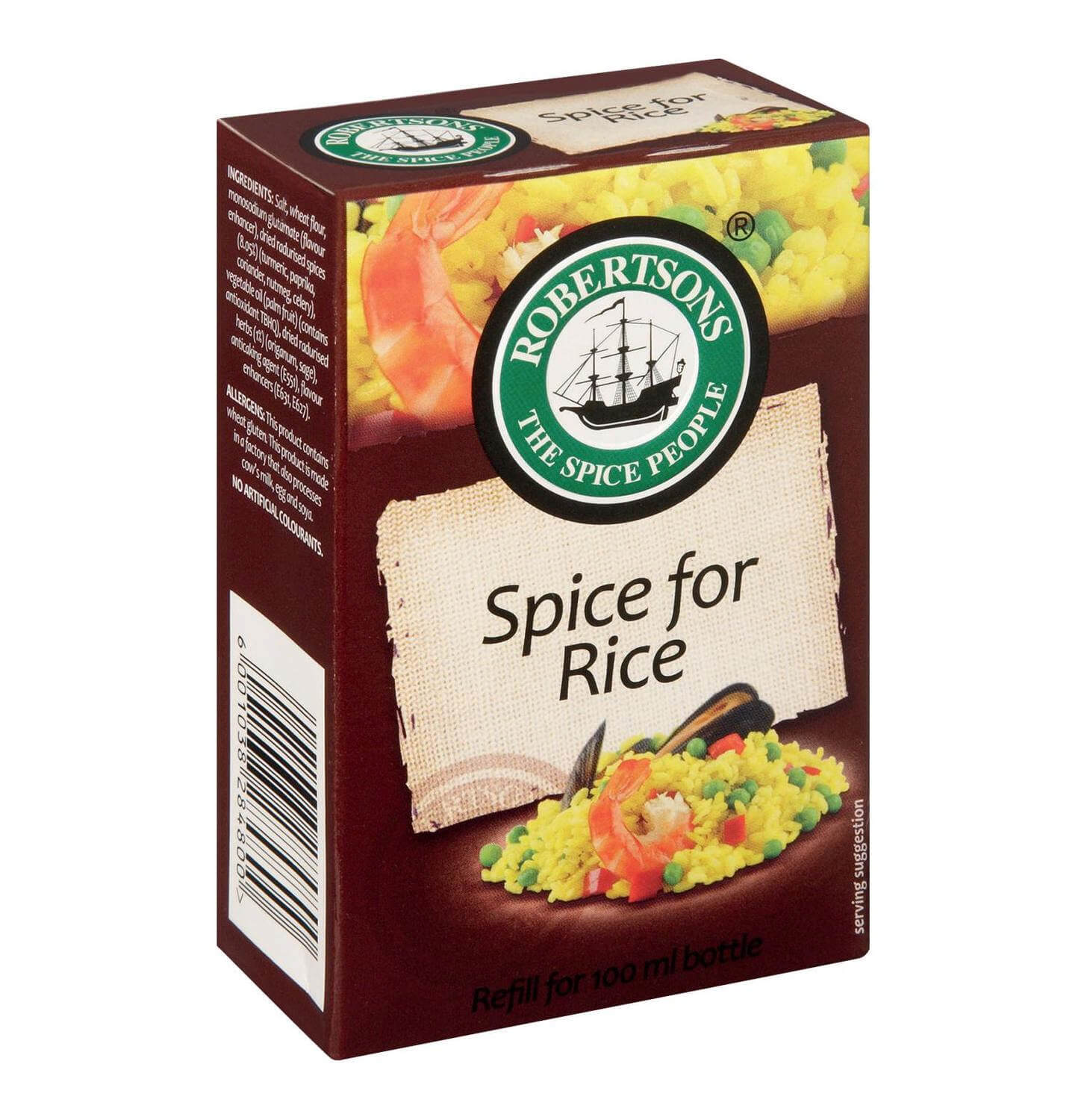 Robertsons Spice for Rice Refill Box 89g