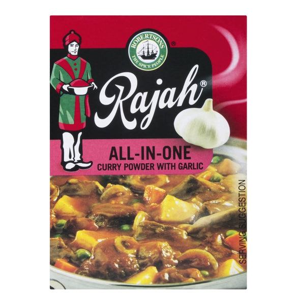 Robertsons Rajah All in One Garlic Small Box Curry Powder 50g