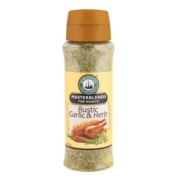 Robertsons Spice Masterblend for Roasts Rustic Garlic and Herb 200g