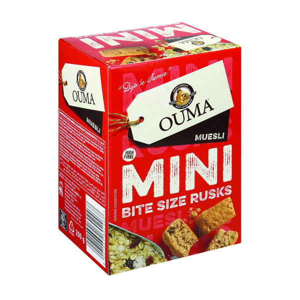 Nola Ouma Rusks Muesli Mini Bites Chunky 200g