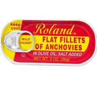 Roland Flat Fillets of Anchovies 57g