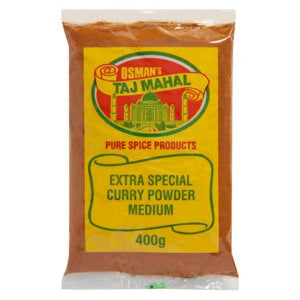 Osmans Taj Mahaal Curry Powder Extra Special Medium 400g