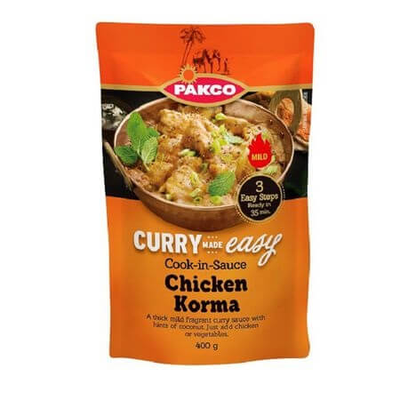 Pakco Curry Made Easy Chicken Korma 400g – African Hut
