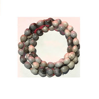 African Hut Beaded Grey Bracelet 21g